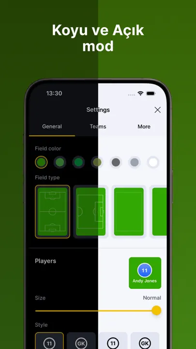 Futbol: Taktik Tahtası iPhone Ekran Görüntüsü 5