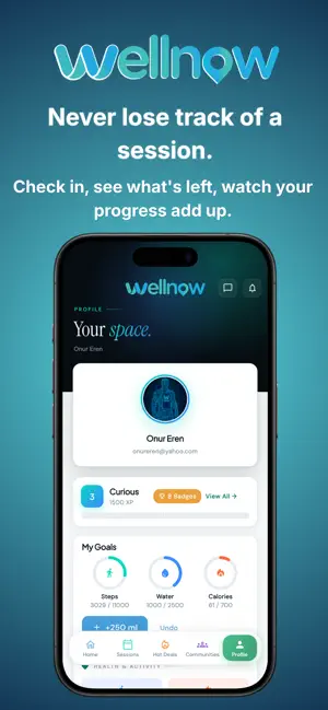 WellNow - Sports Wellness screenshot 3