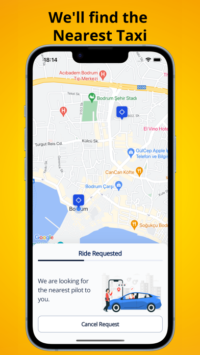 Bodrum Taxi Screenshot
