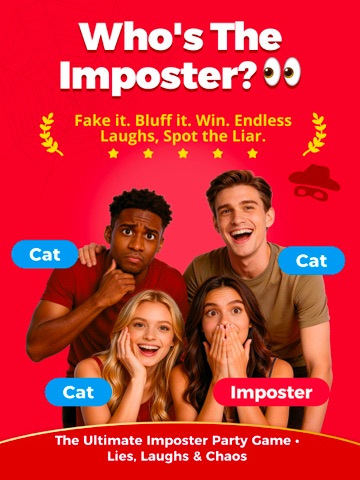 Imposter Game: Spark PartyPass iPad screenshot 1