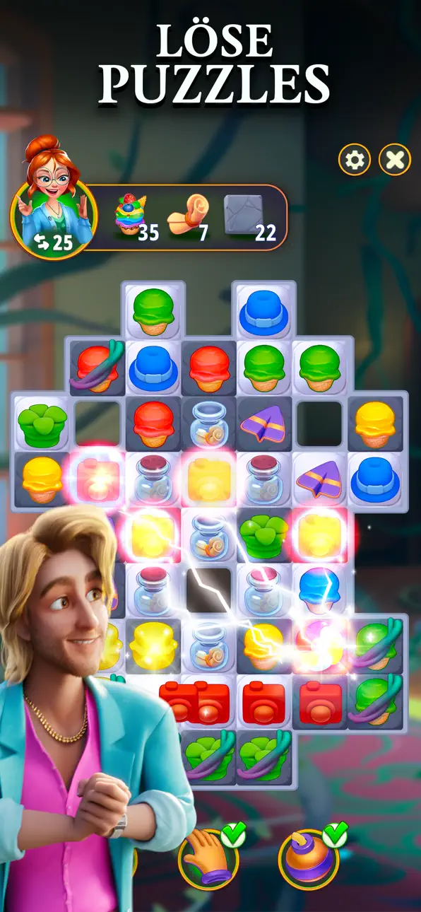 Merge Gardens Hack screenshot 4 - iOS game interface