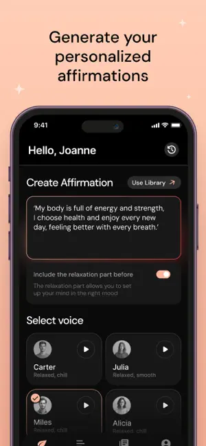 AffirMind - Daily Affirmations screenshot 1