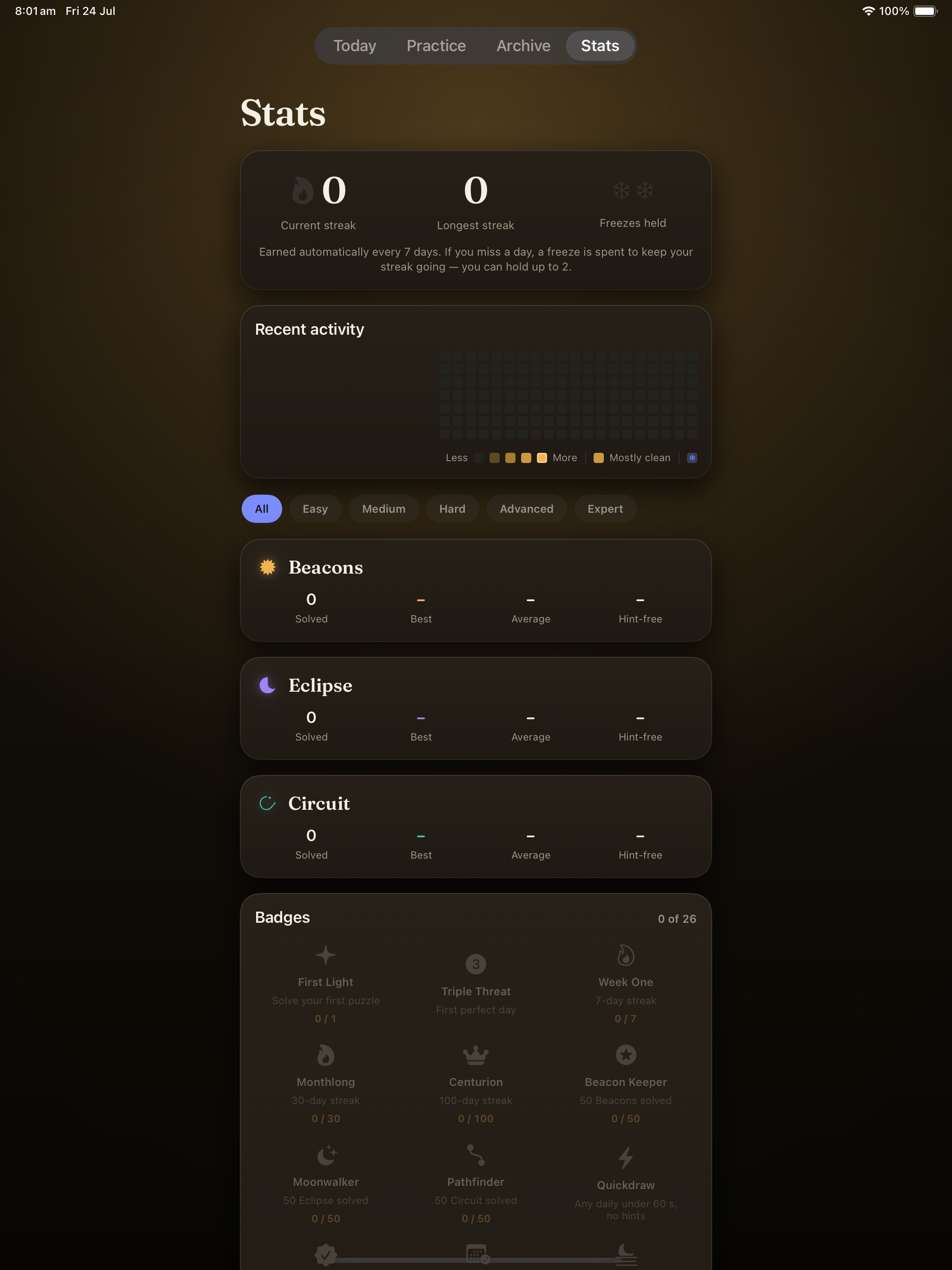 Trifold: Daily Logic Puzzles screenshot 10