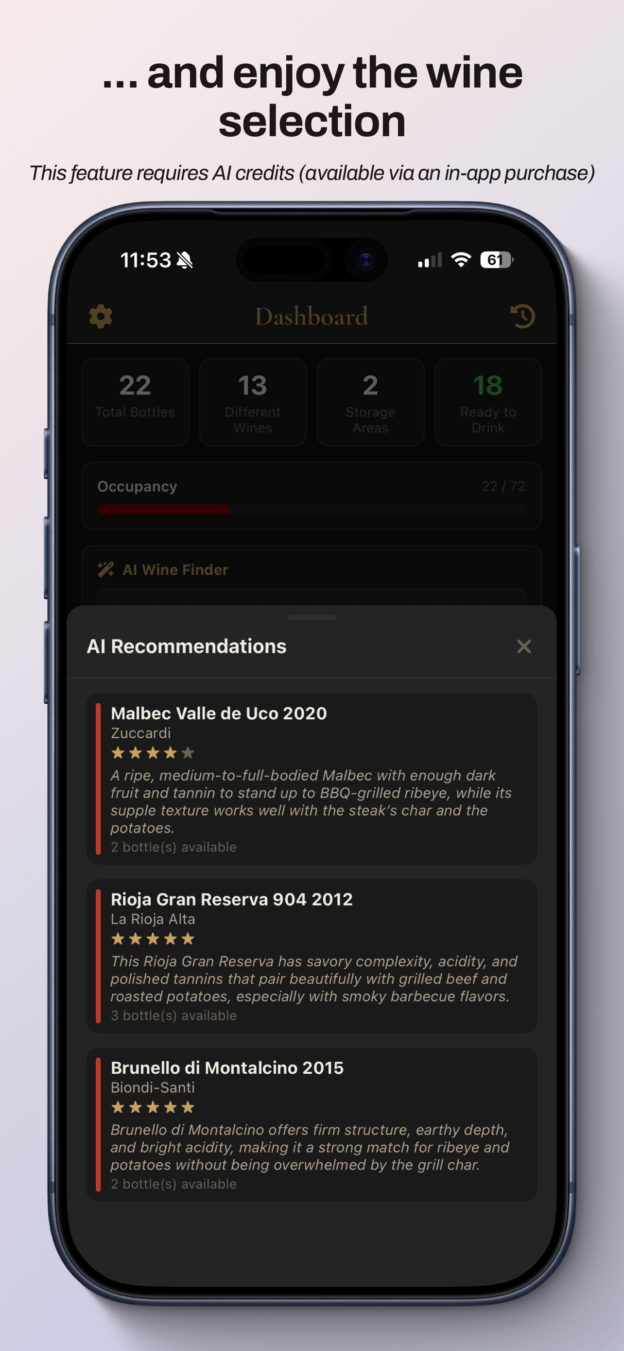 Vintr: Wine Cellar Manager screenshot 4