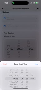 Flutter Liquid Glass Kit screenshot