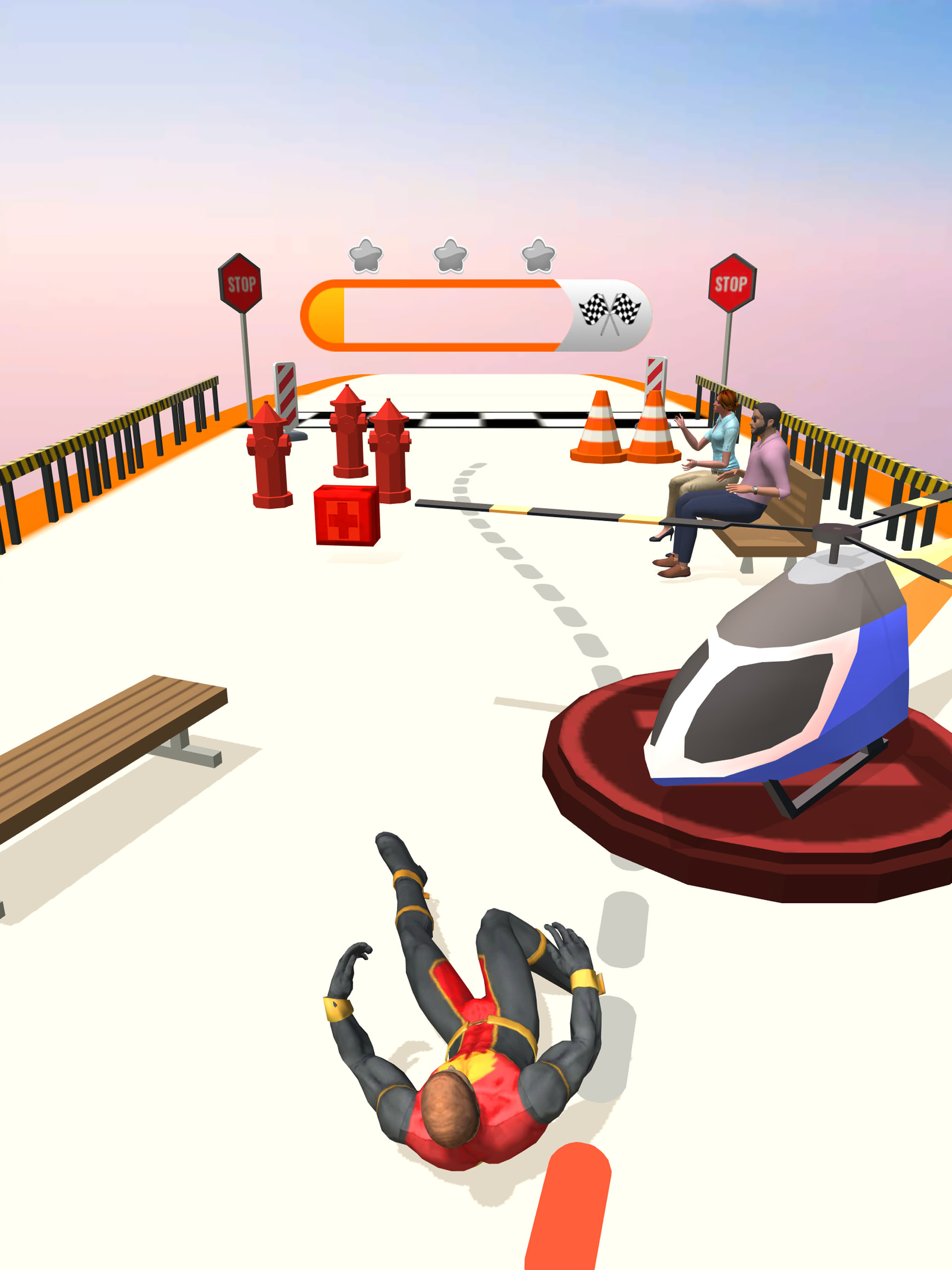 Super Hero Street Runner Game screenshot 11