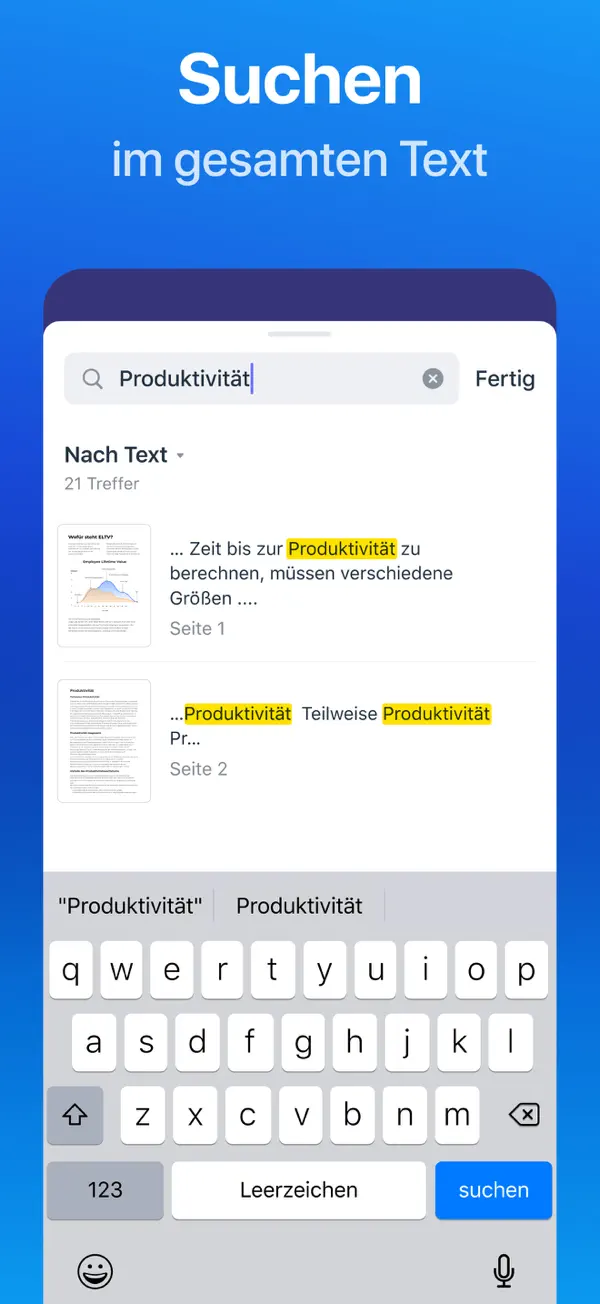 Scanner Pro: PDF Scanner App iPhone App Screenshot 7 – Wirtschaft