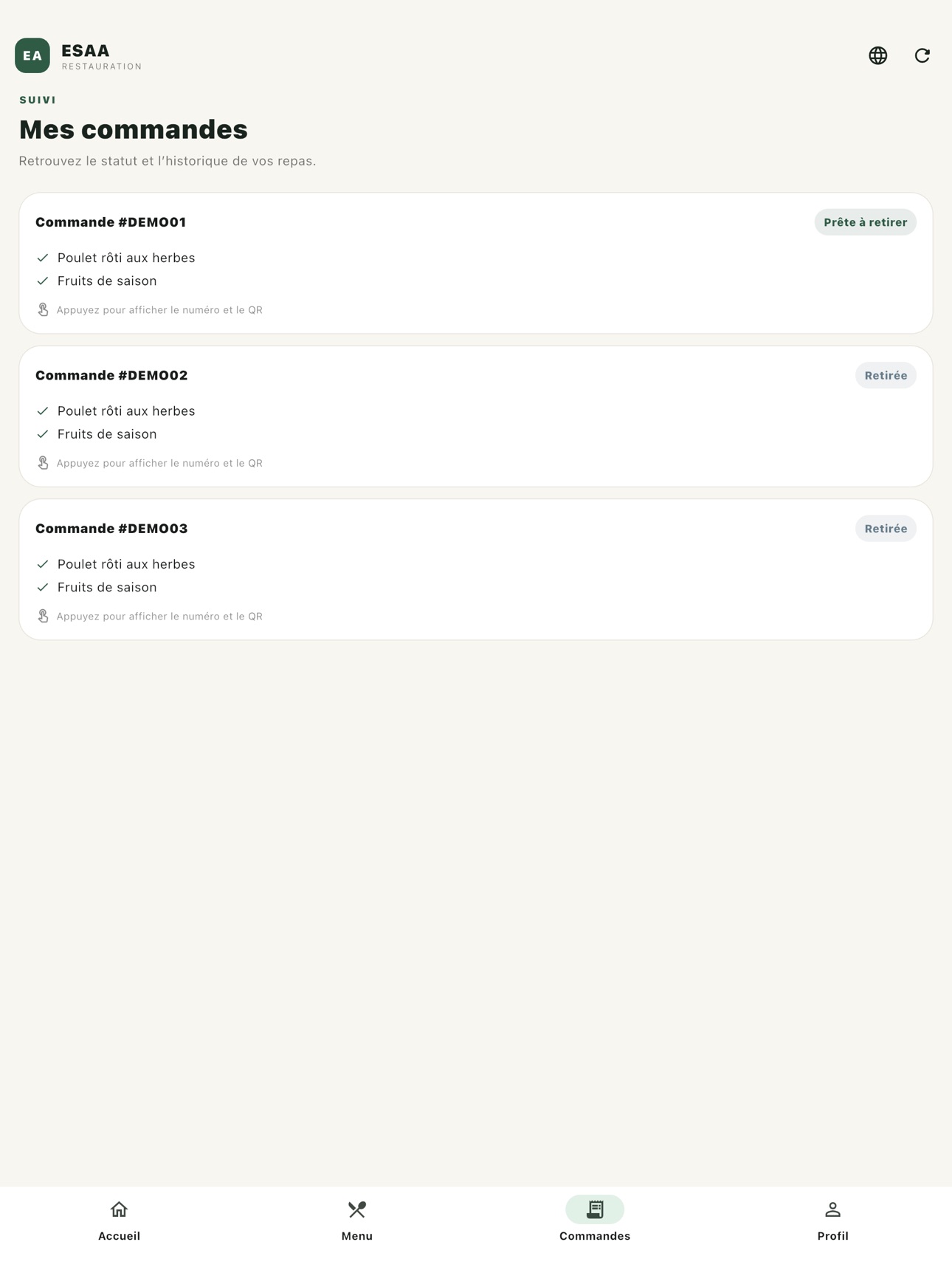 Screenshot 10 of ESAA Restauration