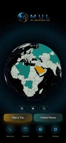 Mul: Travel Diary & Map Screenshot 2 of 10