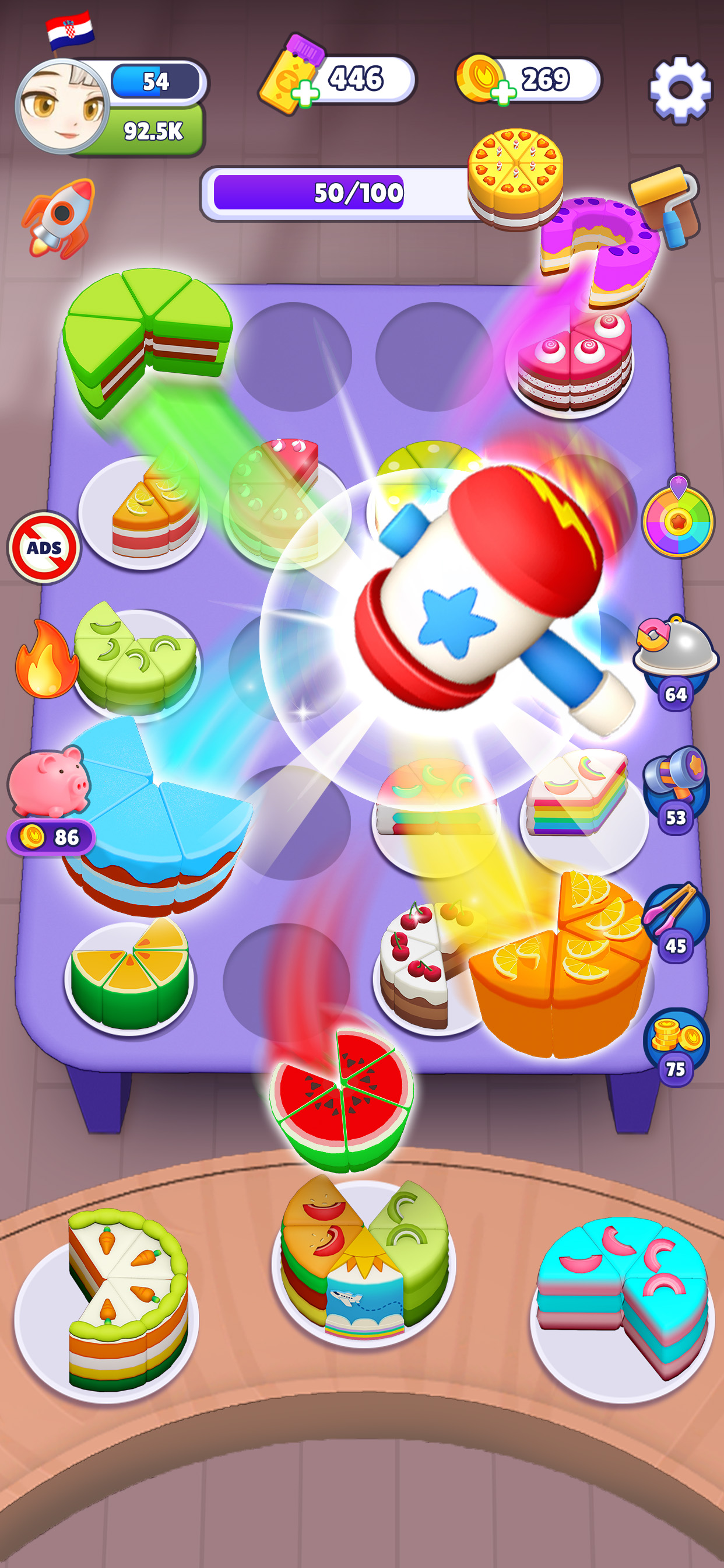 Cake Sort - Color Puzzle Game