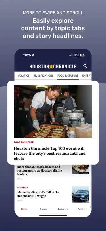 Houston Chronicle screenshot 2 of 6