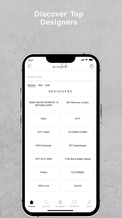 One Click Fashion Screenshot