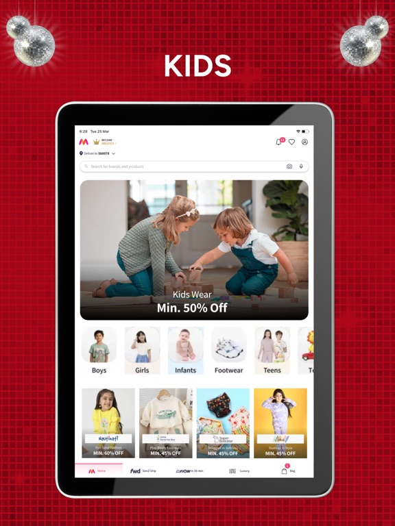 Myntra - Fashion Shopping App iPad screenshot 9 - Shopping app