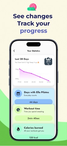Ella Pilates: Home Workouts screenshot