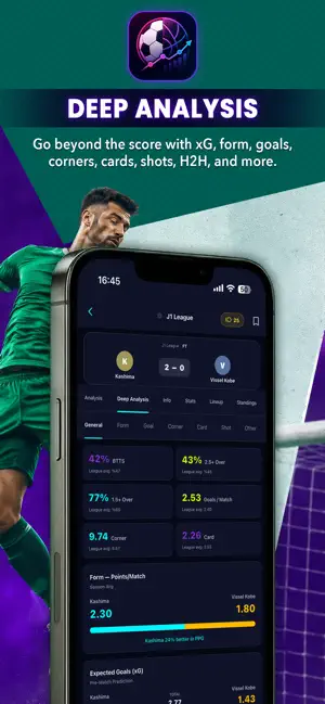 Match Analyze: Football Stats screenshot 2