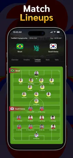 Football Live Scores, Fixtures iPhone Ekran Görüntüsü 3