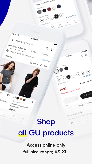 GU US - Clothes Shopping Screenshot 2 of 5