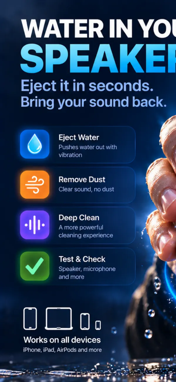 Water Eject Pro: Clean Speaker screenshot
