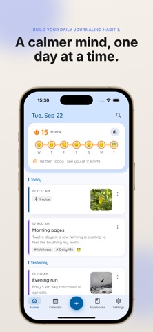 Daykept: Journal & Mood Diary Screenshot 1 of 5