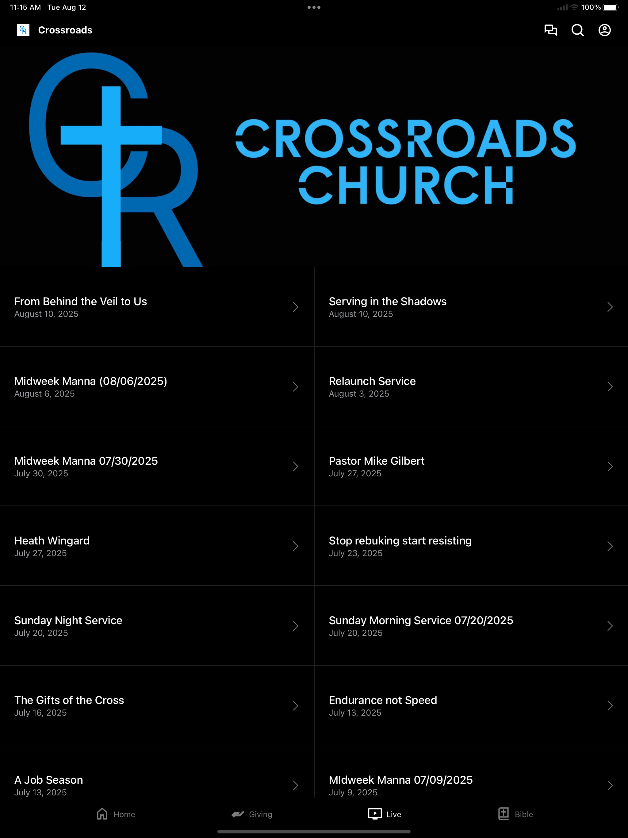 Crossroads Church 31055