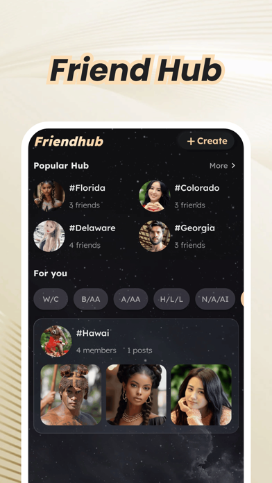 FriendHub：18+ Meet，Video Chat Screenshot