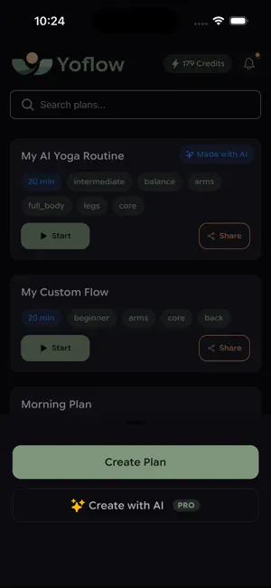 Yoflow: AI Yoga Planner screenshot 1