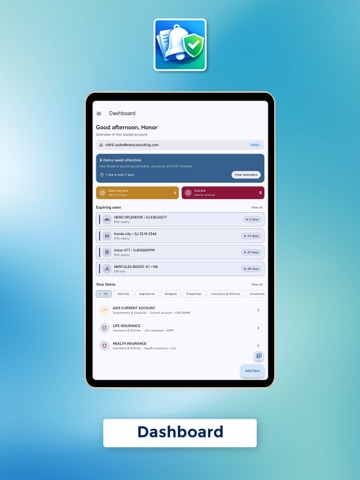 CareBuddy : Smart Reminder App iPad screenshot