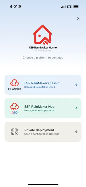 ESP RainMaker Home screenshot 1
