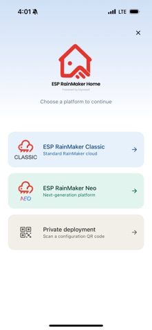 ESP RainMaker Home Screenshot 1 of 7
