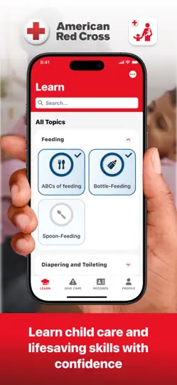 Child Care: American Red Cross iPhone Screenshot 1