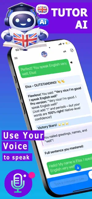 Rob-En: Learn English AI Tutor screenshot 3