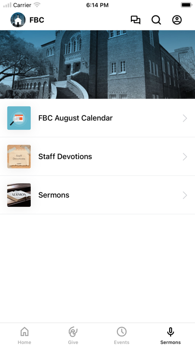Screenshot #3 pour First Baptist Natchitoches