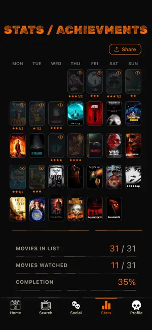 31 Halloween Flicks screenshot 4