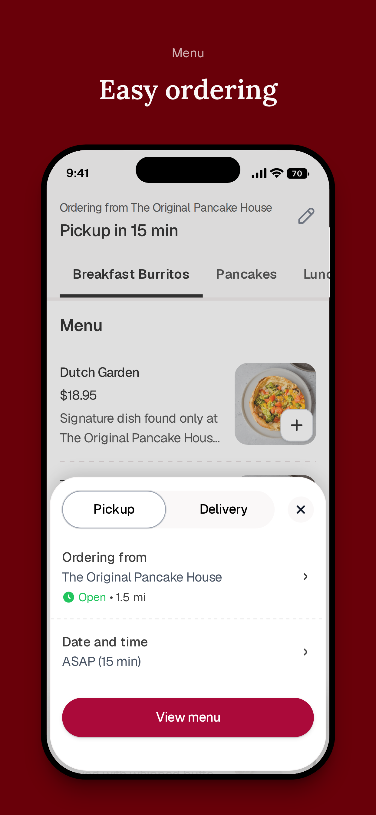 The Original Pancake House GA screenshot 3