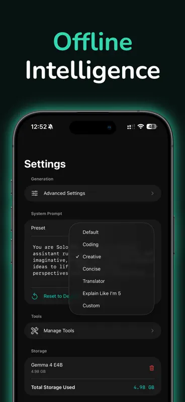 SoloLLM: Private Offline AI screenshot 5 of 6