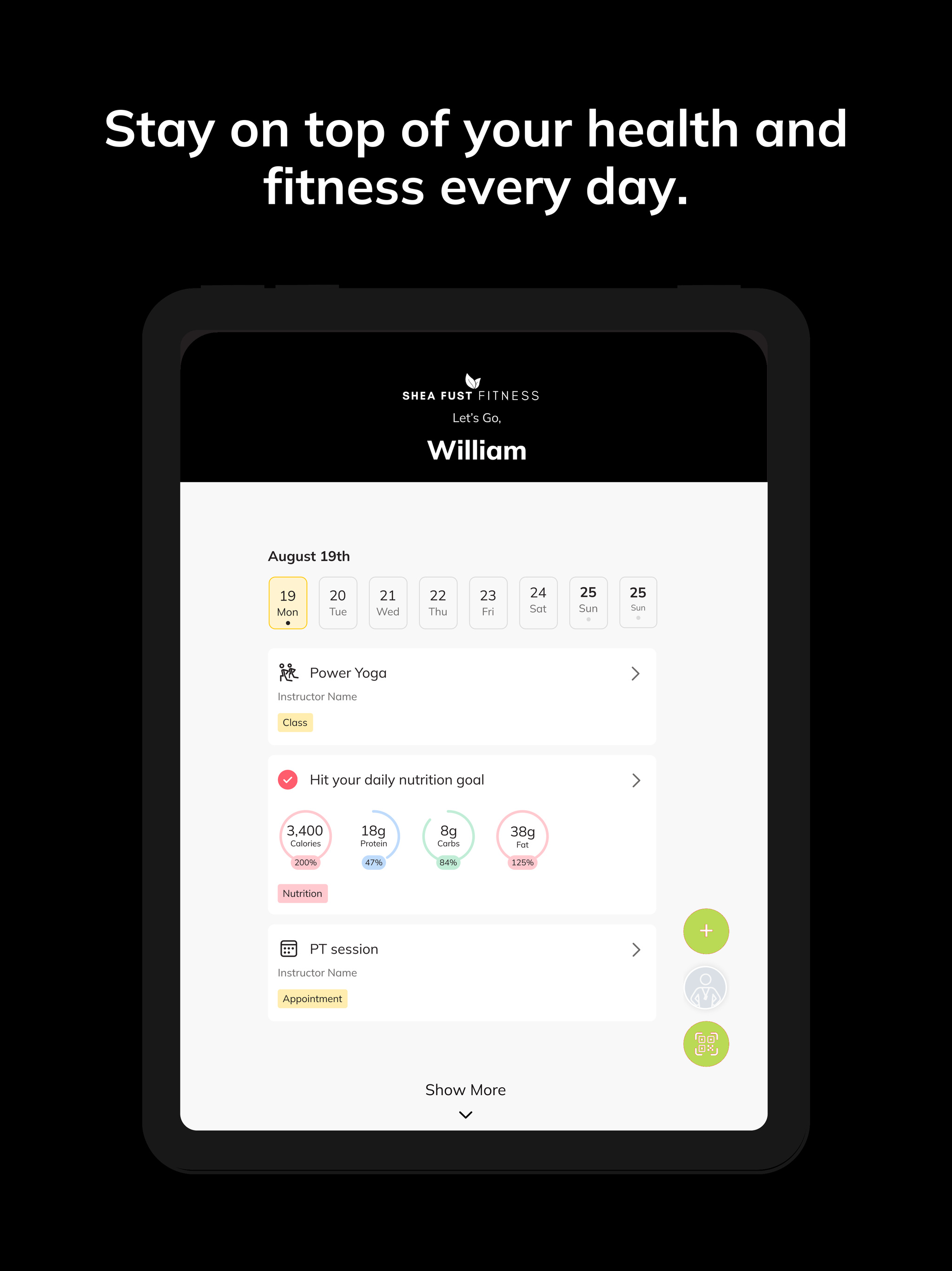 Shea Fust Fitness screenshot 8