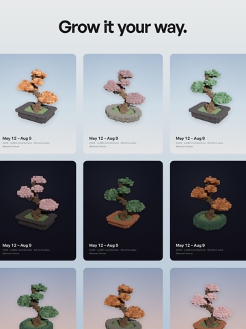 Bonsai³ iPad screenshot 2