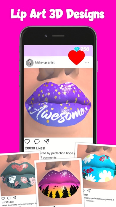 Lipstick Makeup Game Screenshot