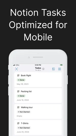 Nutshell: Widgets for Notion screenshot 1