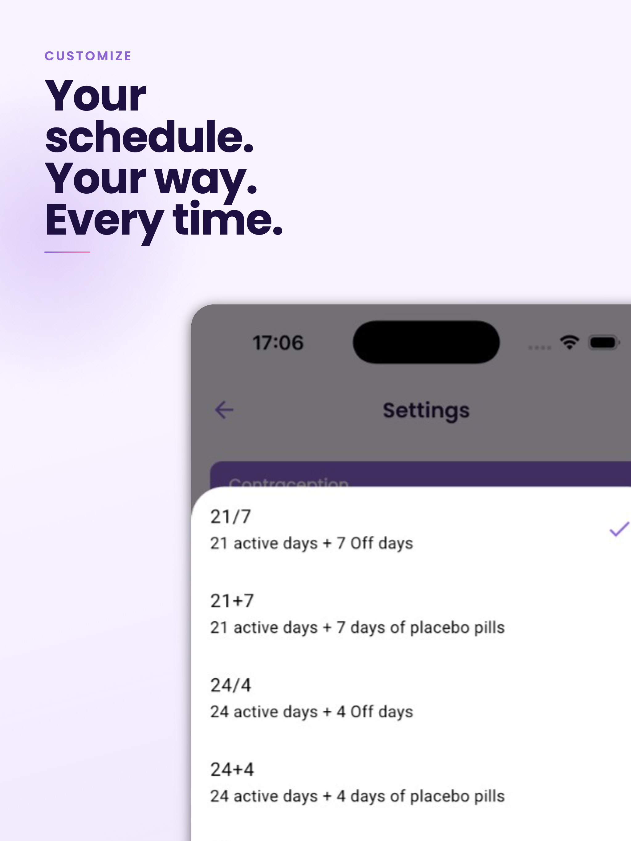 Birth Control Tracker screenshot 7
