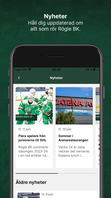 Rögle BK Officiell Screenshot