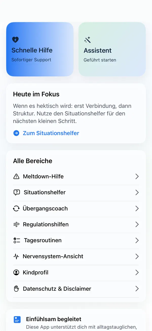 Screenshot #2 pour Elternhilfe NeuroGuide