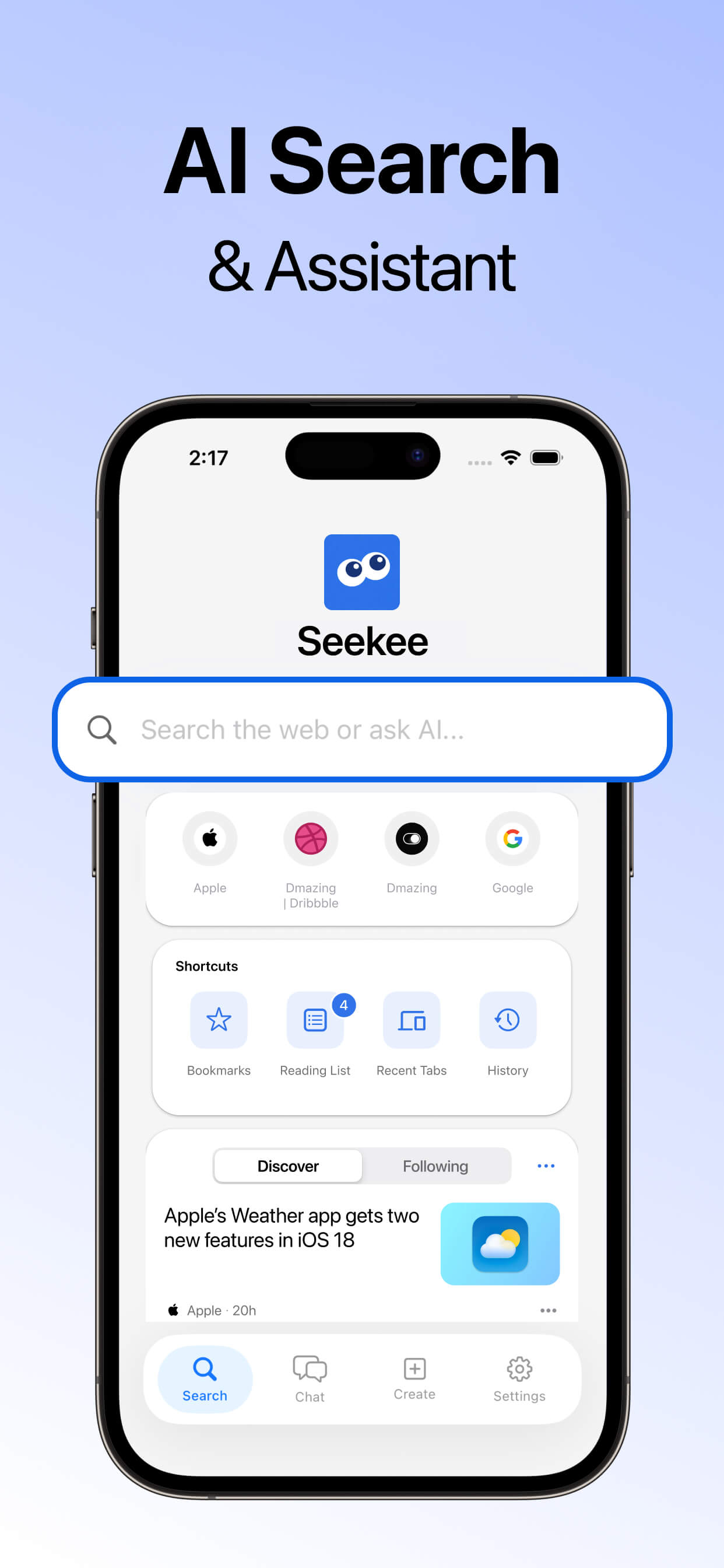 Seekee AI - Search & Assistant