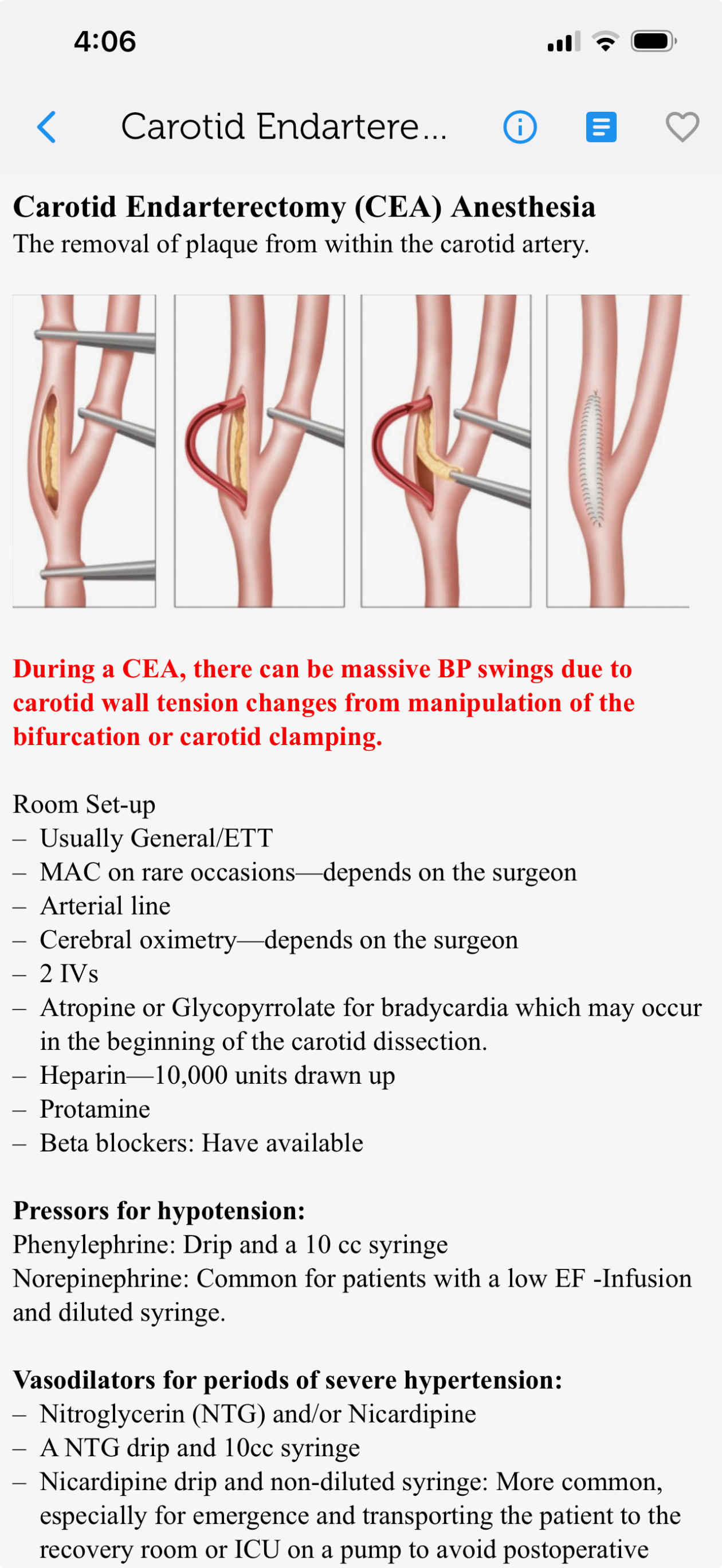 Vargo Anesthesia Mega App screenshot 9