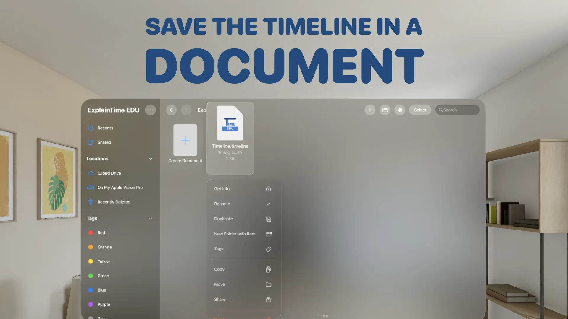 ExplainTime EDU - Timeline screenshot 3