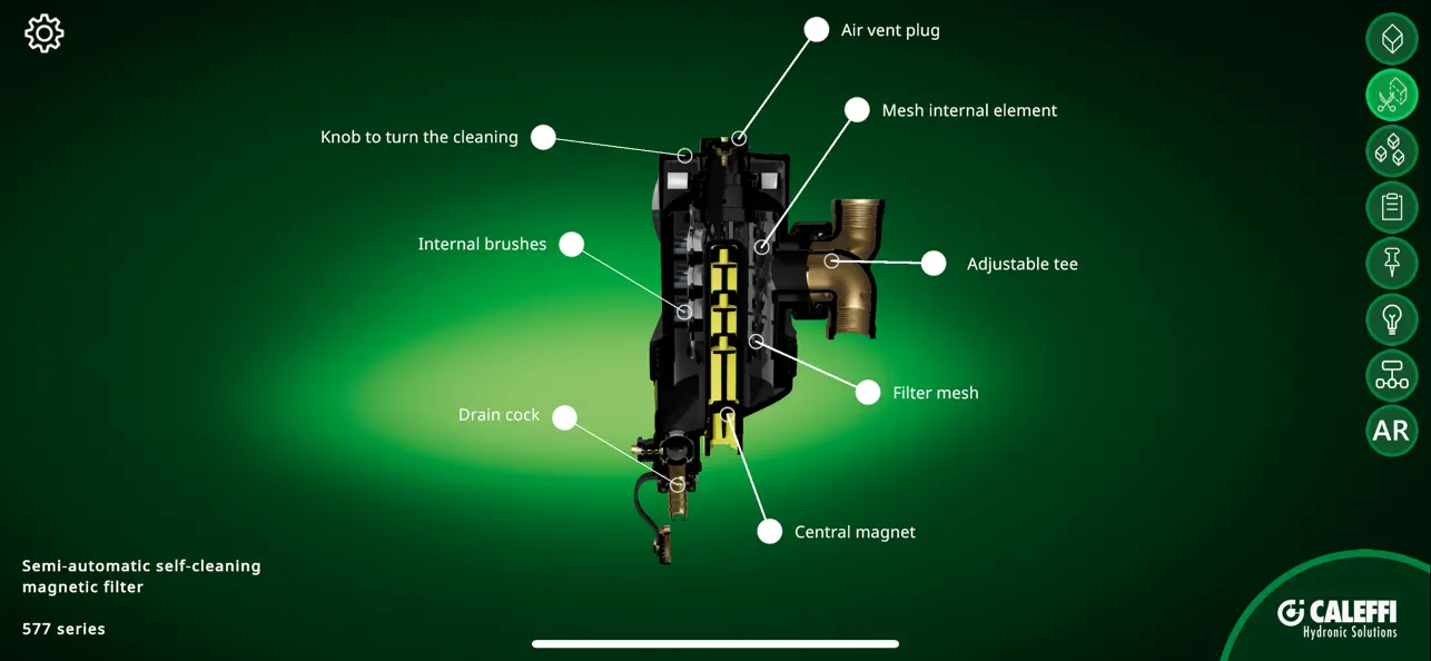 #4. Caleffi VisionAR (iOS) Podle: Caleffi S.p.A