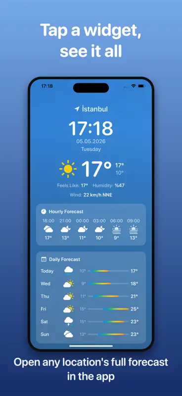 Weather Time Widget screenshot 4 of 5