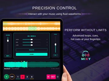MIXY - Studio Mixer iPad screenshot