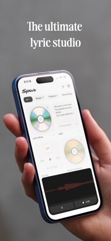 Spur: Lyric Studio Screenshot 1 of 6
