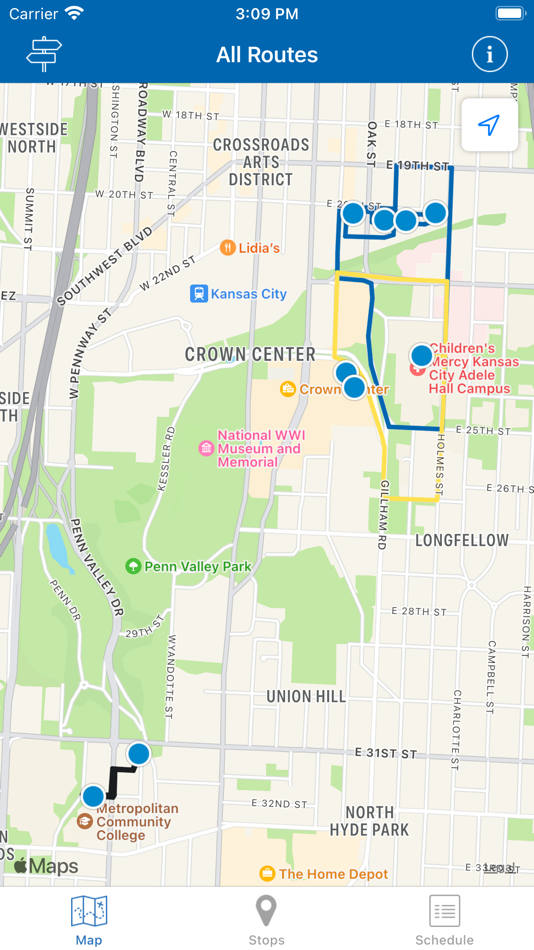 #3. CMKC Employee Shuttle (iOS) 由: Bishop Peak Technology, Inc